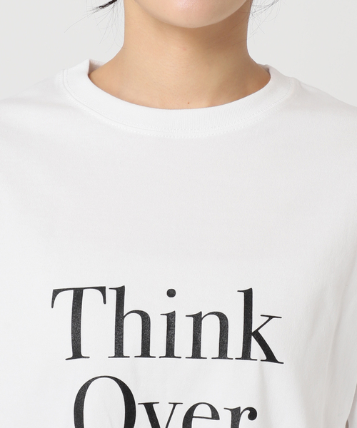 journal standard L'essage(ジャーナルスタンダードレサージュ)の「POETMEETSDUBWISE THINK OVER ロングスリーブTシャツ(Tシャツ/カットソー・レディース・ホワイト・FREE)」の17枚目の写真