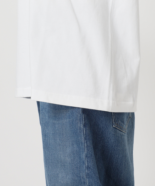 journal standard L'essage(ジャーナルスタンダードレサージュ)の「POETMEETSDUBWISE THINK OVER ロングスリーブTシャツ(Tシャツ/カットソー・レディース・ホワイト・FREE)」の20枚目の写真