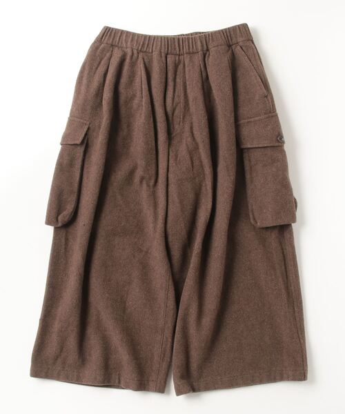 is-ness(イズネス)の「【is-ness】イズネス 24AW WOOL 6PK EZ PANTS(カーゴパンツ・メンズ・ブラック/ブラウン/ネイビー・LARGE/MEDIUM)」の1枚目の写真