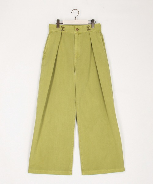 Dickies(ディッキーズ)の「【Dickies】フックベルトパンツ(その他パンツ・レディース・オフホワイト/ブラック/グリーン・MEDIUM)」の13枚目の写真