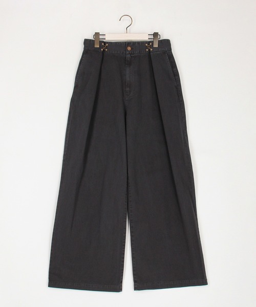 Dickies(ディッキーズ)の「【Dickies】フックベルトパンツ(その他パンツ・レディース・オフホワイト/ブラック/グリーン・MEDIUM)」の15枚目の写真