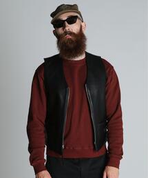 schott | Schott/ショット/193V LEATHER VEST/レザーベスト(ベスト)