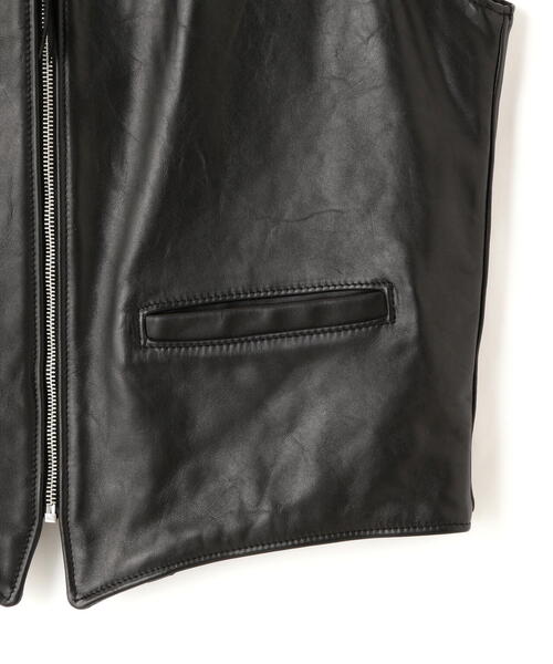 Schott/ショット/193V LEATHER VEST/レザーベスト（ベスト