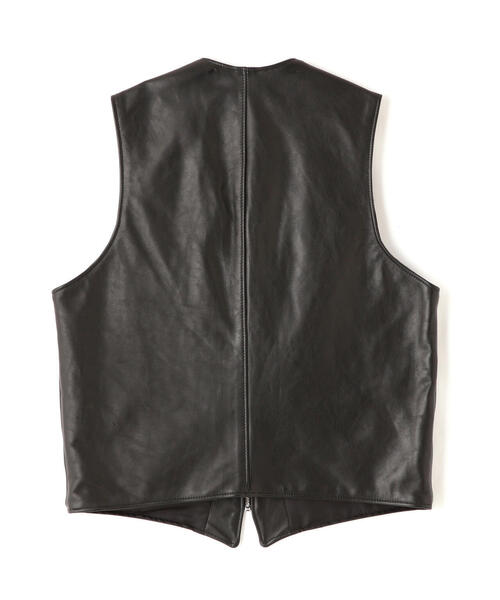 Schott/ショット/193V LEATHER VEST/レザーベスト（ベスト）｜schott