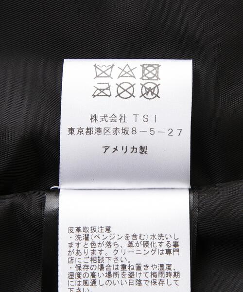 schott(ショット)の「Schott/ショット/193V LEATHER VEST/レザーベスト(ベスト・メンズ・ブラック・S/M/L/XL)」の10枚目の写真