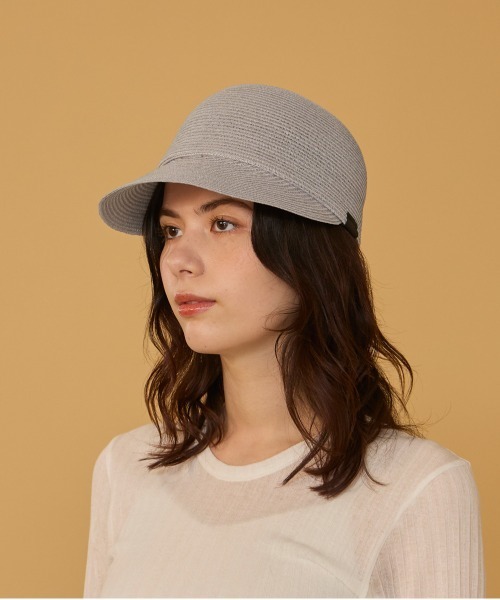 arth（アース）の「arth  Linen Braid Cap / アース（キャップ・レディース・ブラック/ライトグレー/パープル・FREE）」の20枚目の写真