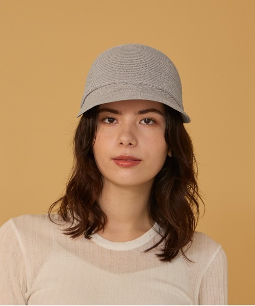 arth（アース）の「arth  Linen Braid Cap / アース（キャップ・レディース・ブラック/ライトグレー/パープル・FREE）」の21枚目の写真