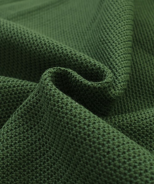 KRIFF MAYER Lady's Collection（クリフメイヤーレディースコレクション）の「冷感リンクスカノコ5分袖カーデ（カーディガン/ボレロ・レディース・ブラック/ネイビー/オフホワイト/カラフル/グリーン/ピンク・LARGE/MEDIUM）」の19枚目の写真