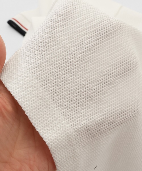 KRIFF MAYER Lady's Collection（クリフメイヤーレディースコレクション）の「冷感リンクスカノコ5分袖カーデ（カーディガン/ボレロ・レディース・ブラック/ネイビー/オフホワイト/カラフル/グリーン/ピンク・LARGE/MEDIUM）」の21枚目の写真