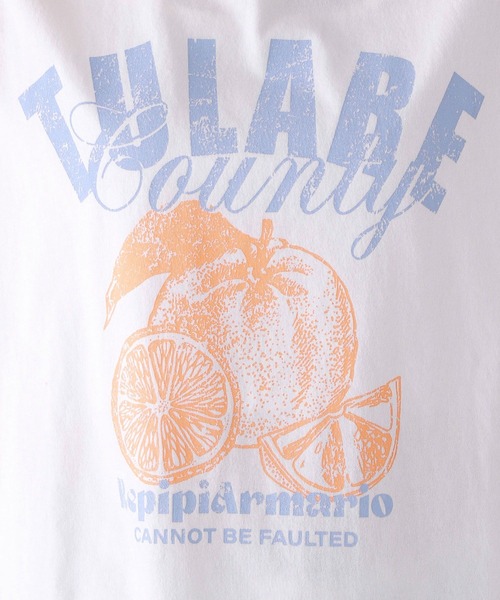 repipi armario（レピピ アルマリオ）の「AcidWashルーズＴシャツ（Tシャツ/カットソー・キッズ・ブラック系1/ホワイト系1/ホワイト系2/ブラック系2・SMALL/MEDIUM/LARGE）」の7枚目の写真