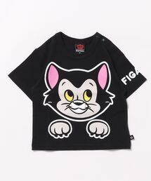 BABYDOLL | 【綿100％】 親子お揃い ディズニー キャラクターフェイス Tシャツ 0320K(Tシャツ/カットソー)