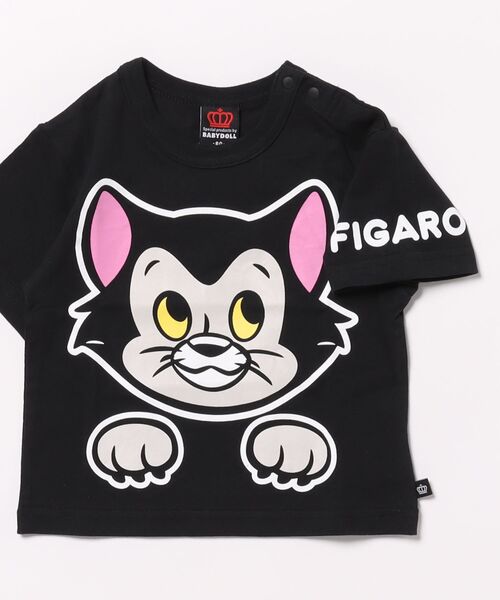 BABYDOLL（ベビードール）の「【綿100％】 親子お揃い ディズニー キャラクターフェイス Tシャツ 0320K（Tシャツ/カットソー・キッズ・その他19/チャコールグレー/ブラック・90cm/120cm/130cm/80ｃｍ/110cm/140cm/100cm）」の7枚目の写真