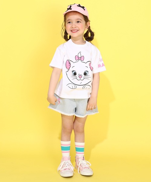 BABYDOLL（ベビードール）の「【綿100％】 親子お揃い ディズニー キャラクターフェイス Tシャツ 0320K（Tシャツ/カットソー・キッズ・その他19/チャコールグレー/ブラック・90cm/120cm/130cm/80ｃｍ/110cm/140cm/100cm）」の16枚目の写真