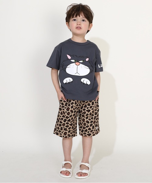 BABYDOLL（ベビードール）の「【綿100％】 親子お揃い ディズニー キャラクターフェイス Tシャツ 0320K（Tシャツ/カットソー・キッズ・その他19/チャコールグレー/ブラック・90cm/120cm/130cm/80ｃｍ/110cm/140cm/100cm）」の21枚目の写真