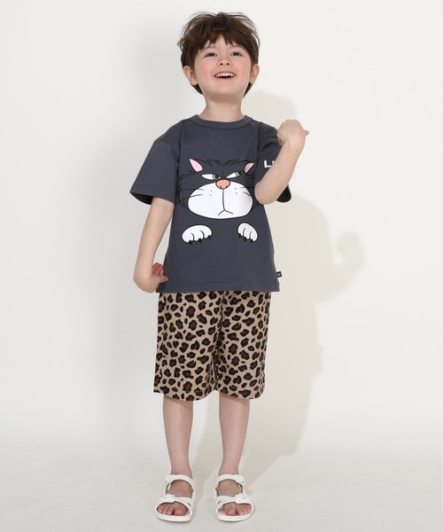 BABYDOLL（ベビードール）の「【綿100％】 親子お揃い ディズニー キャラクターフェイス Tシャツ 0320K（Tシャツ/カットソー・キッズ・その他19/チャコールグレー/ブラック・90cm/120cm/130cm/80ｃｍ/110cm/140cm/100cm）」の22枚目の写真