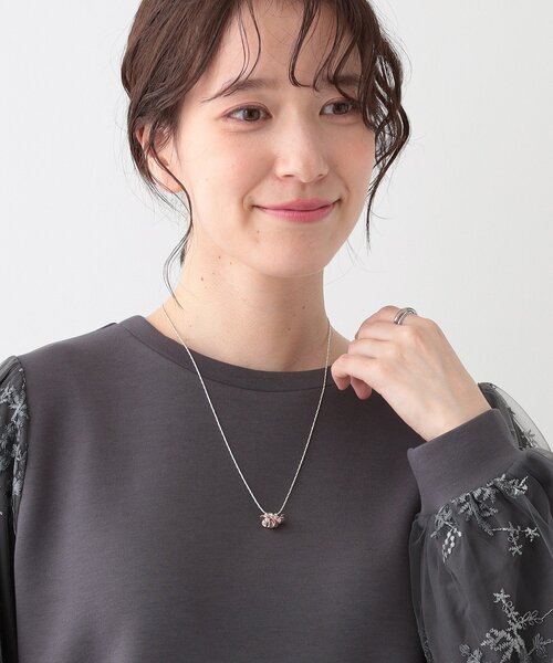 SHOO・LA・RUE（シューラルー）の「【2WAY】フラワーモチーフネックレス（ネックレス・レディース・シルバー/シルバー系その他/ピンクゴールド・00）」の10枚目の写真