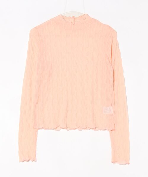 apres jour（アプレジュール）の「ウェーブシアータートルインナー（Tシャツ/カットソー・レディース・アイボリー/ブラック/ピンク・フリー/X-LARGE）」の19枚目の写真