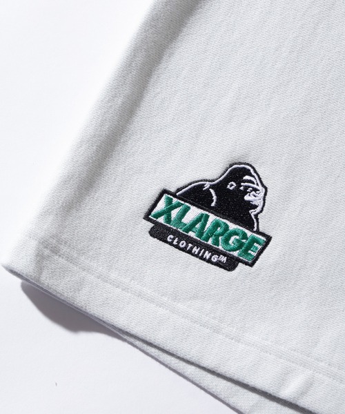 Champion（チャンピオン）の「XLARGE×Champion REVERSE WEAVE PULLOVER SWEAT SHORT PANTS（スウェットパンツ・メンズ・ブラック/グレー/ネイビー/ピンク・XL/L/M/S）」の9枚目の写真
