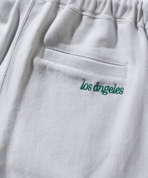 Champion（チャンピオン）の「XLARGE×Champion REVERSE WEAVE PULLOVER SWEAT SHORT PANTS（スウェットパンツ・メンズ・ブラック/グレー/ネイビー/ピンク・XL/L/M/S）」の11枚目の写真