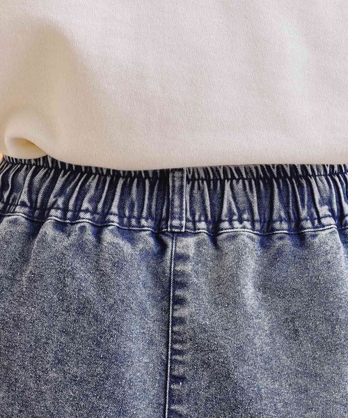 PINK-latte（ピンクラテ）の「デニムカーゴパンツ（その他パンツ・キッズ・ブラック系3/ブルー系その他5・13/14/15 /16）」の7枚目の写真