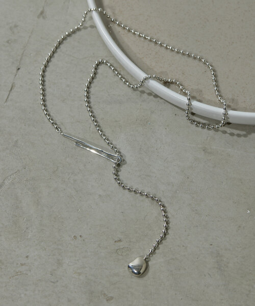 GALLARDAGALANTE(ガリャルダガランテ)の「ボールチェーンフックネックレス(ネックレス・レディース・シルバー/ゴールド・FREE)」の1枚目の写真