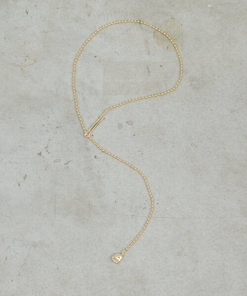 GALLARDAGALANTE(ガリャルダガランテ)の「ボールチェーンフックネックレス(ネックレス・レディース・シルバー/ゴールド・FREE)」の7枚目の写真