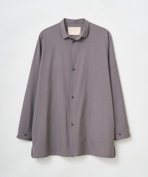 TROVE（トローヴ）の「TROVE 2025SS / RELAX SHIRT（シャツ/ブラウス・メンズ・グレー系その他/ブラック・1/3）」の3枚目の写真