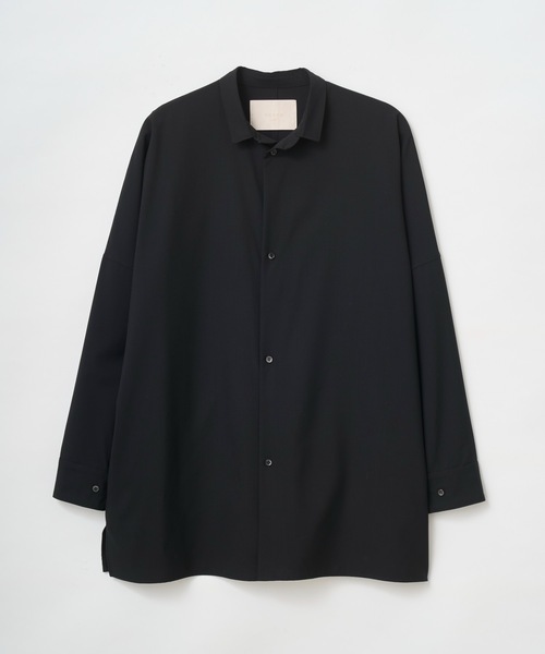 TROVE（トローヴ）の「TROVE 2025SS / RELAX SHIRT（シャツ/ブラウス・メンズ・グレー系その他/ブラック・1/3）」の4枚目の写真