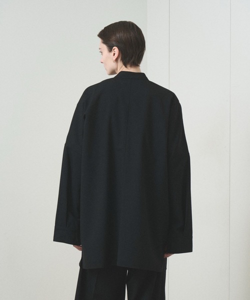 TROVE（トローヴ）の「TROVE 2025SS / RELAX SHIRT（シャツ/ブラウス・メンズ・グレー系その他/ブラック・1/3）」の6枚目の写真