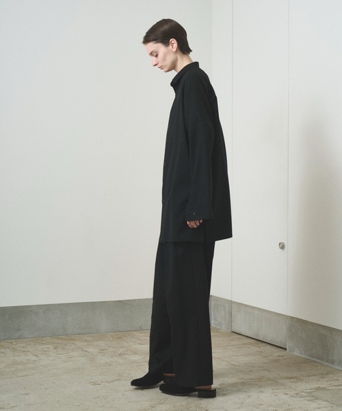 TROVE（トローヴ）の「TROVE 2025SS / RELAX SHIRT（シャツ/ブラウス・メンズ・グレー系その他/ブラック・1/3）」の8枚目の写真