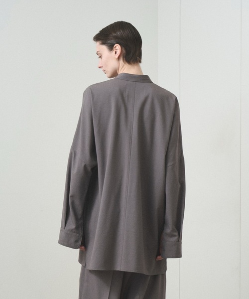 TROVE（トローヴ）の「TROVE 2025SS / RELAX SHIRT（シャツ/ブラウス・メンズ・グレー系その他/ブラック・1/3）」の16枚目の写真