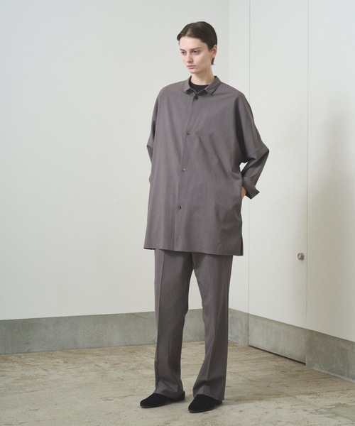 TROVE（トローヴ）の「TROVE 2025SS / RELAX SHIRT（シャツ/ブラウス・メンズ・グレー系その他/ブラック・1/3）」の18枚目の写真