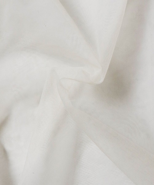 hunch（ハンチ）の「チュールレイヤード リブタンクトップセット（タンクトップ・レディース・ブラック系その他/グレー系その他/ベージュ系その他・FREE）」の10枚目の写真