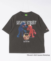 【FRUIT OF THE LOOM】SESAME STREET×FTL フォトTシャツ A/セサミストリート コラボ