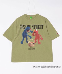 【FRUIT OF THE LOOM】SESAME STREET×FTL フォトTシャツ A/セサミストリート コラボ