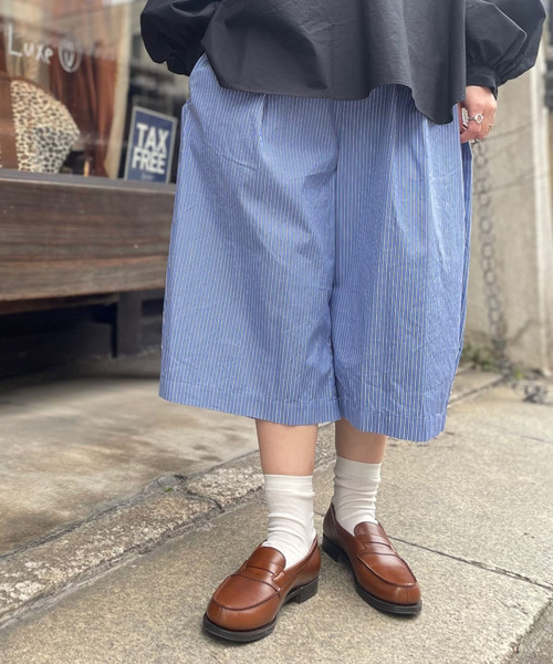 JOURNAL STANDARD LUXE(ジャーナルスタンダード ラックス)の「タイプクロス ハーフパンツ(その他パンツ・レディース・ブルー系その他/ネイビー・FREE)」の11枚目の写真