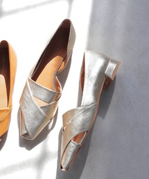 Chiaki Katagiri（チアキカタギリ）の「グルカフラットシューズ【CHIAKI KATAGIRI】（パンプス）」