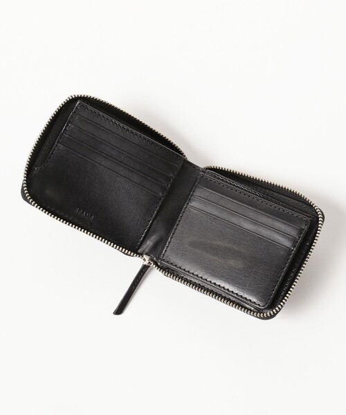 BEAMS（ビームス）の「ジップ レザーウォレット L（財布・メンズ・ブラック/ネイビー・ONE SIZE）」の7枚目の写真