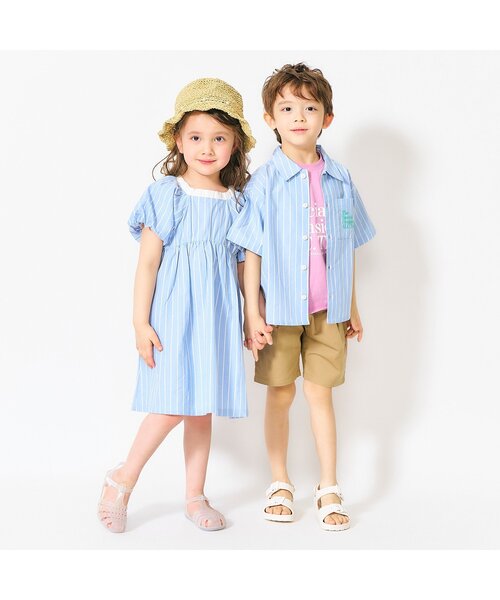 apres les cours(アプレレクール)の「ペーパークロシェハット(ハット・キッズ・ベージュ/アイボリー・54/58/50)」の6枚目の写真