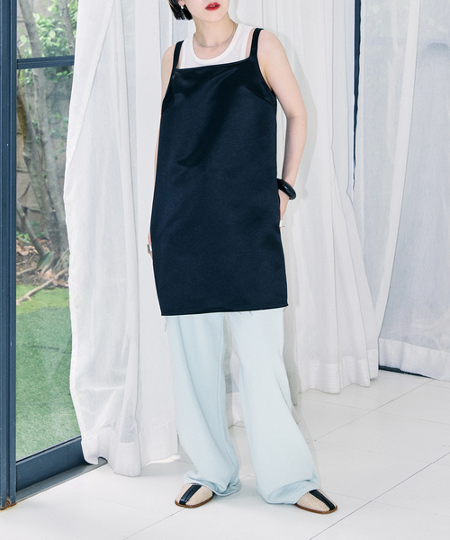 CITYSHOP HEAVY SATIN MINI DRESS サイズ38 セール】HEAVY SATIN MINI DRESS：ワンピース（ワンピース