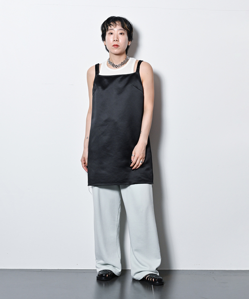 CITYSHOP HEAVY SATIN MINI DRESS サイズ38 セール】HEAVY SATIN MINI DRESS：ワンピース（ワンピース