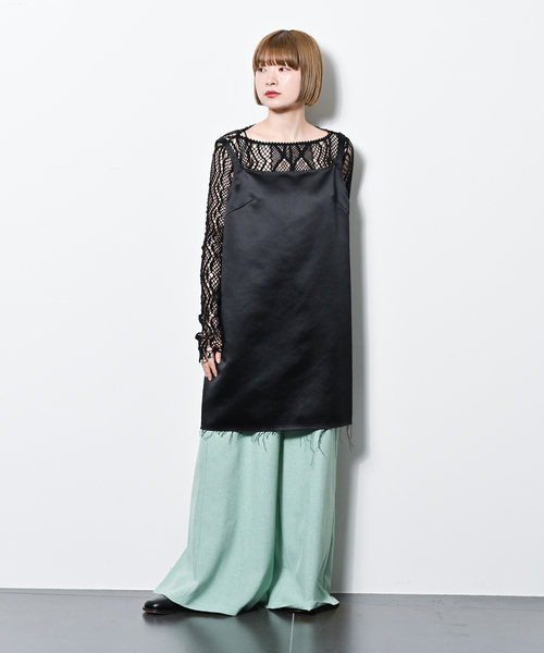 CITYSHOP HEAVY SATIN MINI DRESS サイズ38 セール】HEAVY SATIN MINI DRESS：ワンピース（ワンピース