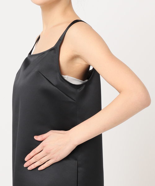 セール】HEAVY SATIN MINI DRESS：ワンピース（ワンピース