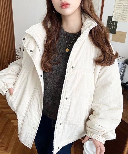 セール】裏キルトナイロンモンスターブルゾン（ダウンジャケット