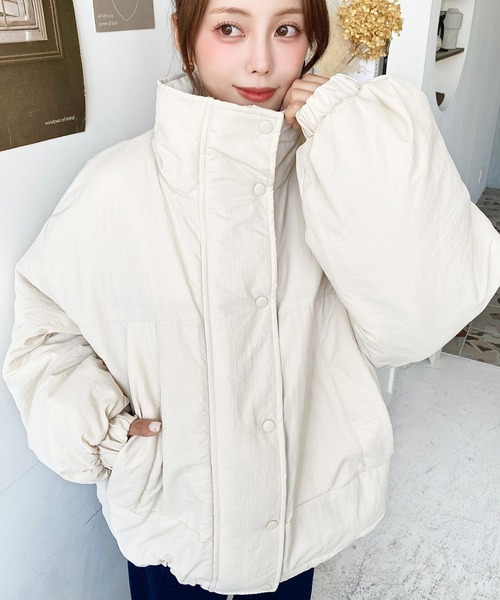 セール】裏キルトナイロンモンスターブルゾン（ダウンジャケット