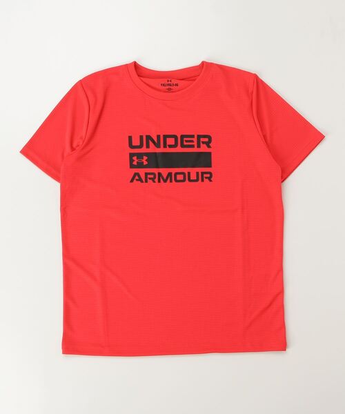 UNDER ARMOUR(アンダーアーマー)の「アンダーアーマー UAスピードストライド グラフィック ショートスリーブ Tシャツ(Tシャツ/カットソー・キッズ・ブラック/イエロー/レッド・120cm/130cm/140cm/150cm/160cm)」の2枚目の写真