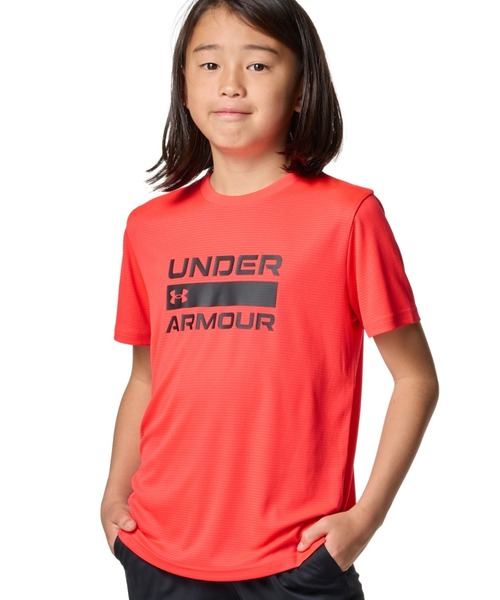 UNDER ARMOUR(アンダーアーマー)の「アンダーアーマー UAスピードストライド グラフィック ショートスリーブ Tシャツ(Tシャツ/カットソー・キッズ・ブラック/イエロー/レッド・120cm/130cm/140cm/150cm/160cm)」の4枚目の写真