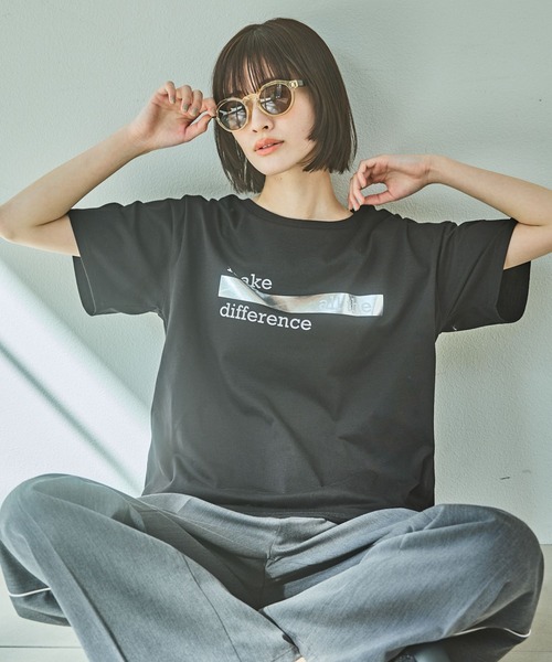 LAKOLE(ラコレ)の「ボールドラウンドサングラス / 253380(サングラス・レディース・イエロー/グレー・FREE)」の5枚目の写真