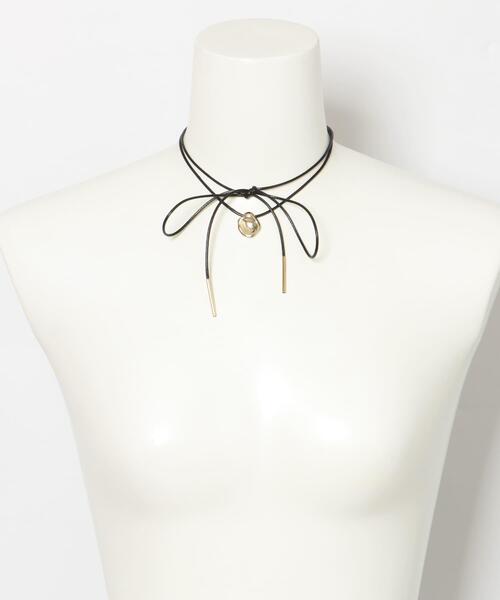 URBAN RESEARCH ROSSO WOMEN（アーバンリサーチ　ロッソ）の「メタルトップラリエット（ネックレス・レディース・ゴールド・FREE）」の3枚目の写真