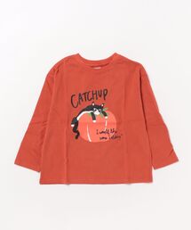 Catchup（ケチャップ）の「【Catchup】アニマルロングTシャツ（Tシャツ/カットソー）」
